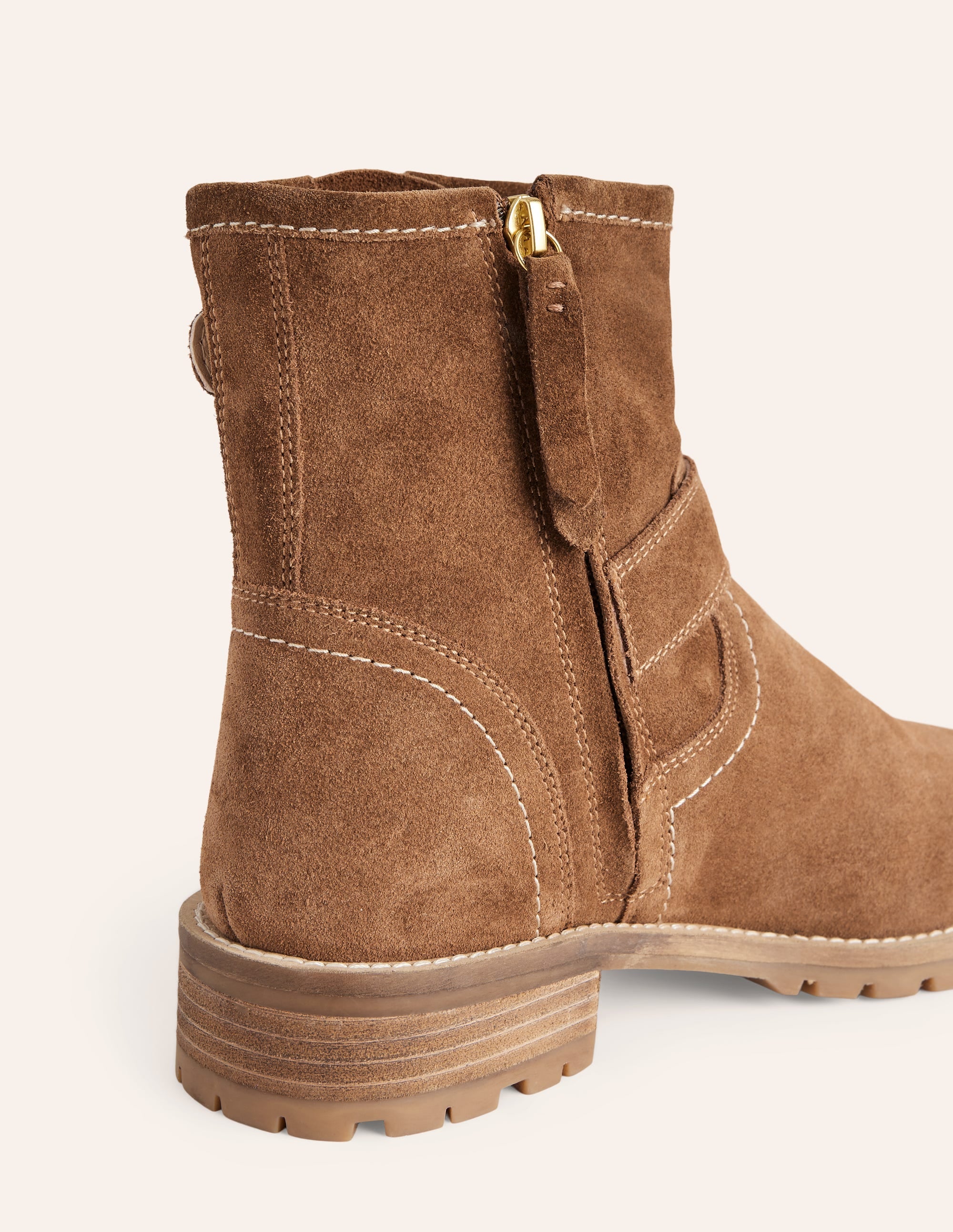  Buckled Biker Boots-Tan、mySite、ashleygrahame