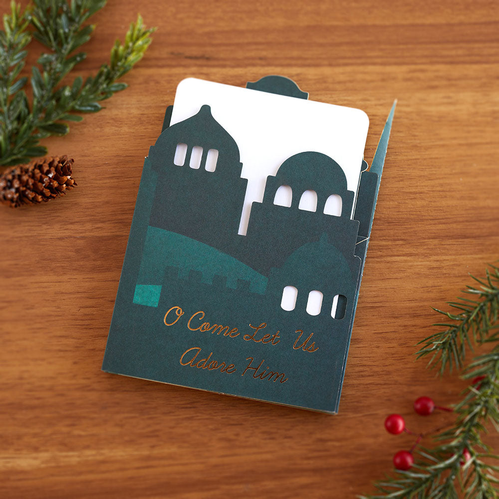 Nativity Scene Loooooong Card™ (Expands to 2 feet)、mySite、solidvoid