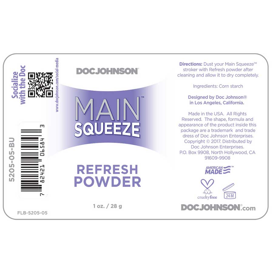 Main Squeeze Refresh Powder 1 oz by Doc Johnson、mySite、bottomscart