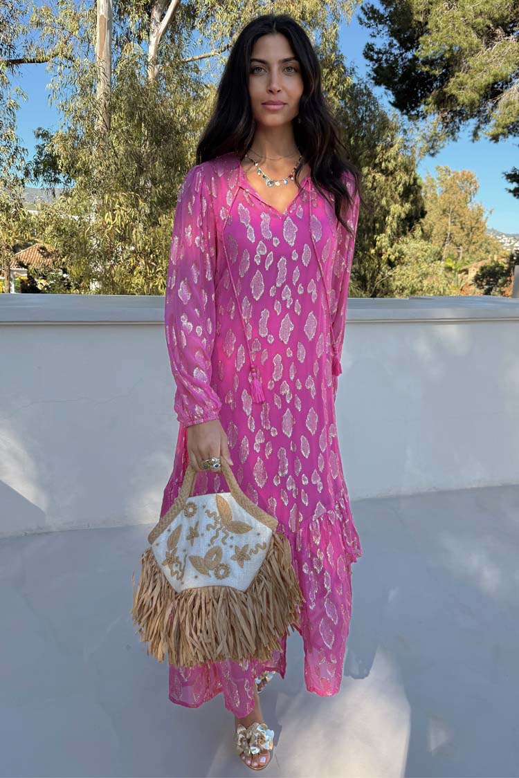 Pink Jacquard Harmony Dress、mySite、solidvoid