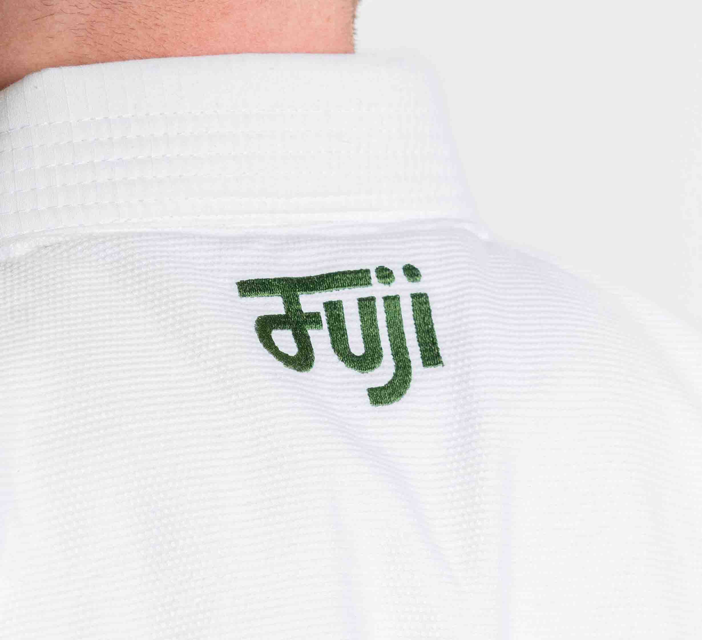Flow-Tech BJJ Gi White/Green、mySite、gigharbornorthrealestate