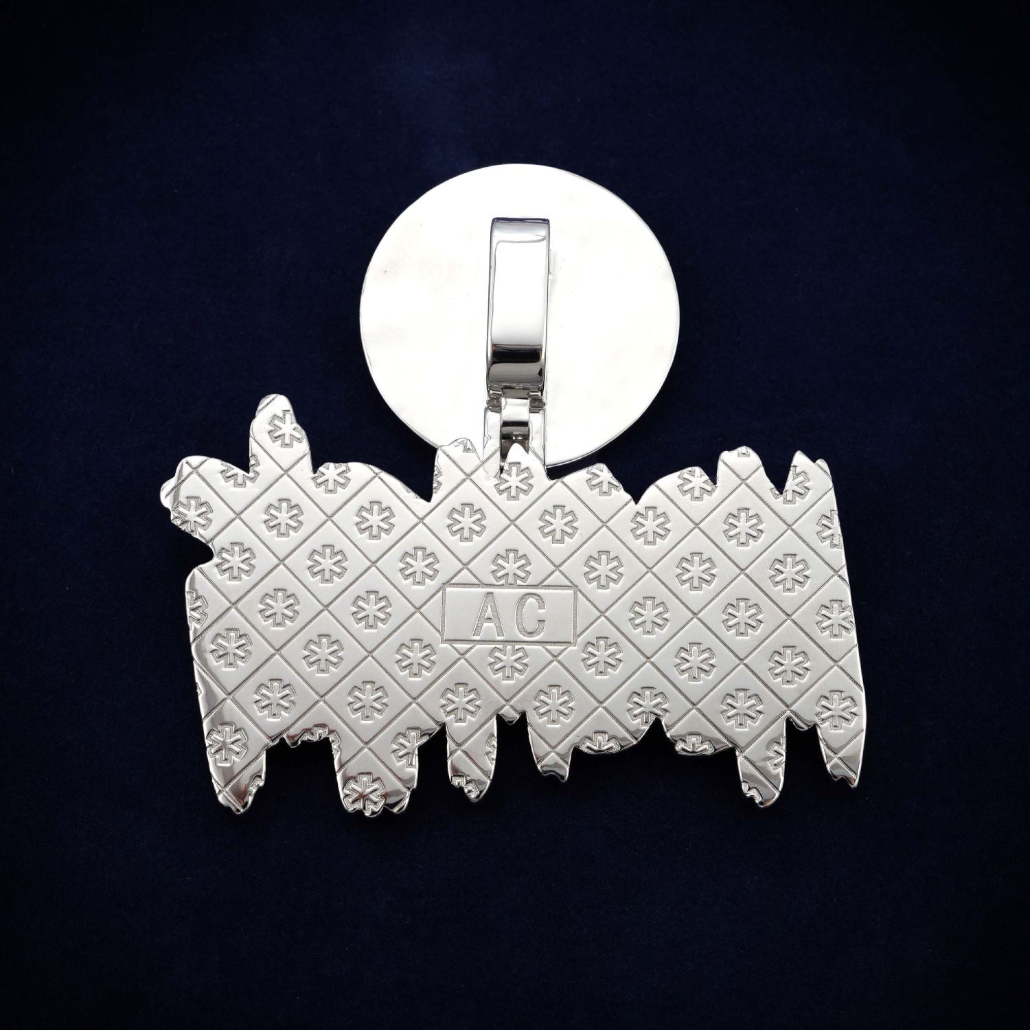 BIG MOOMGNG Custom Moissanite Name Pendant 14K Gold、mySite、hinf8tx79