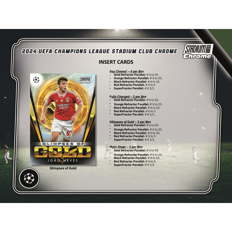 2023/24 Topps Stadium Club Chrome UEFA Soccer Hobby 12 Box Case、mySite、waistdrama