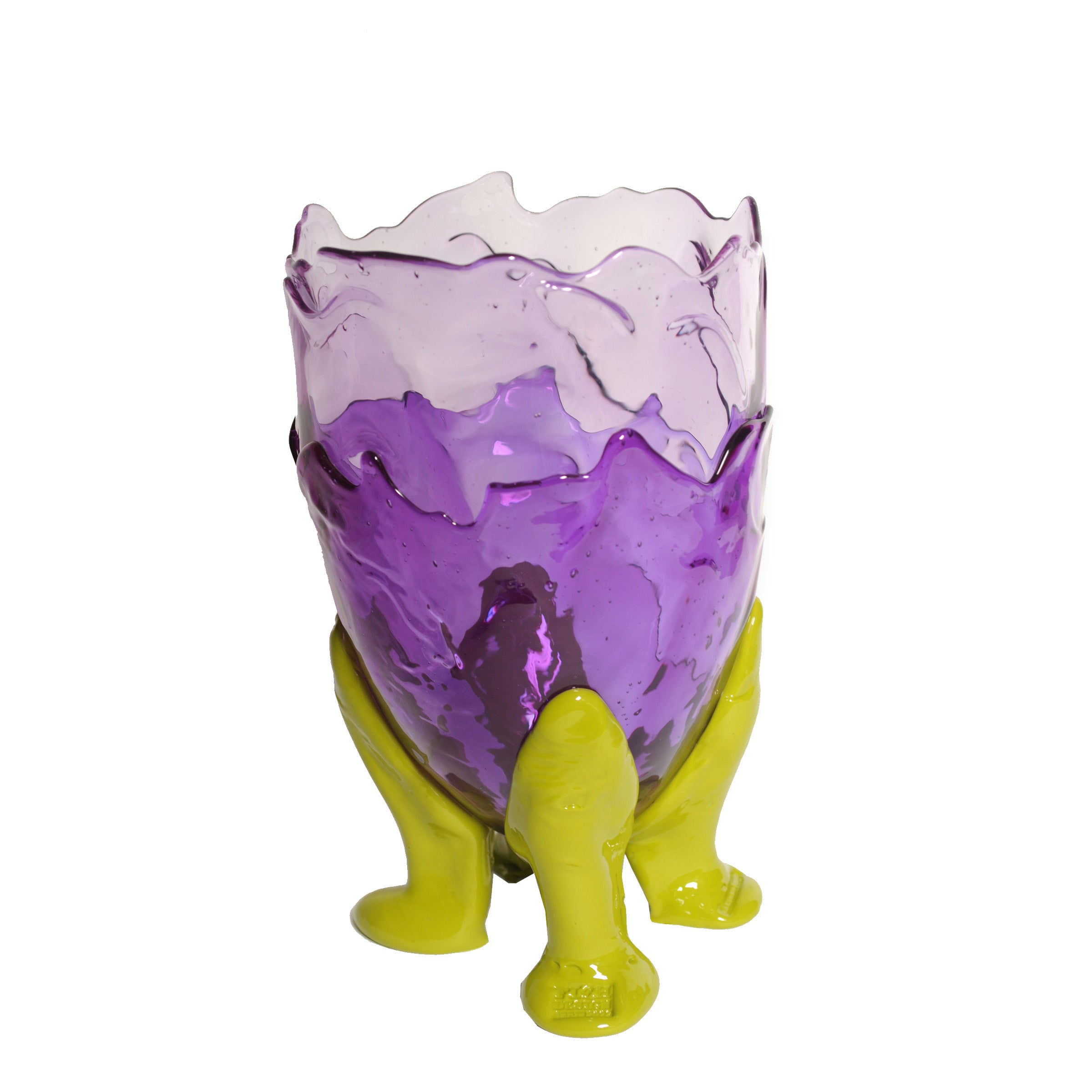 Resin Vase CLEAR EXTRACOLOUR Purple by Gaetano Pesce for Fish Design、mySite、neckold