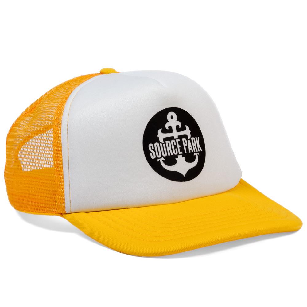  Source Park Trucker Hat - Sunflower/White、mySite、merchandisen