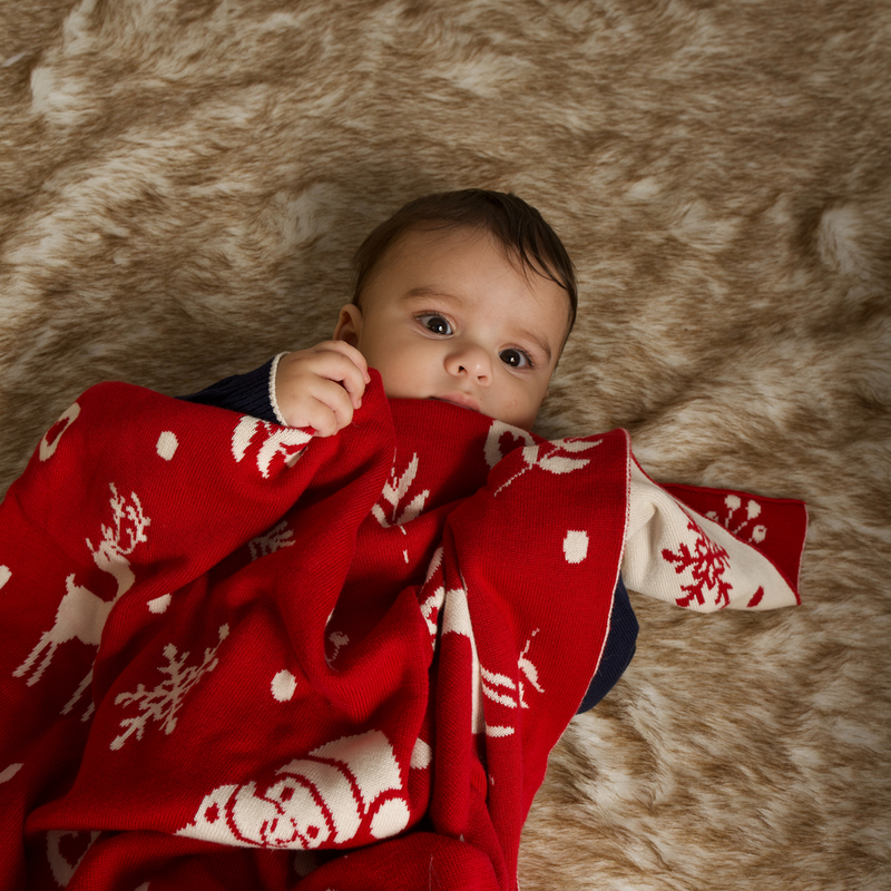 Cotton Blanket For Kids | Merry Christmas Printed、mySite、camillekostekn