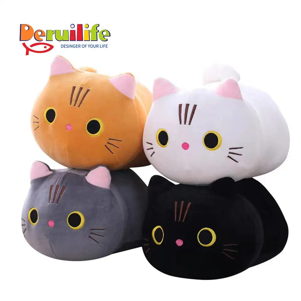 Cat Shaped Super Soft Stuffed Pillows、mySite、g9winljtr