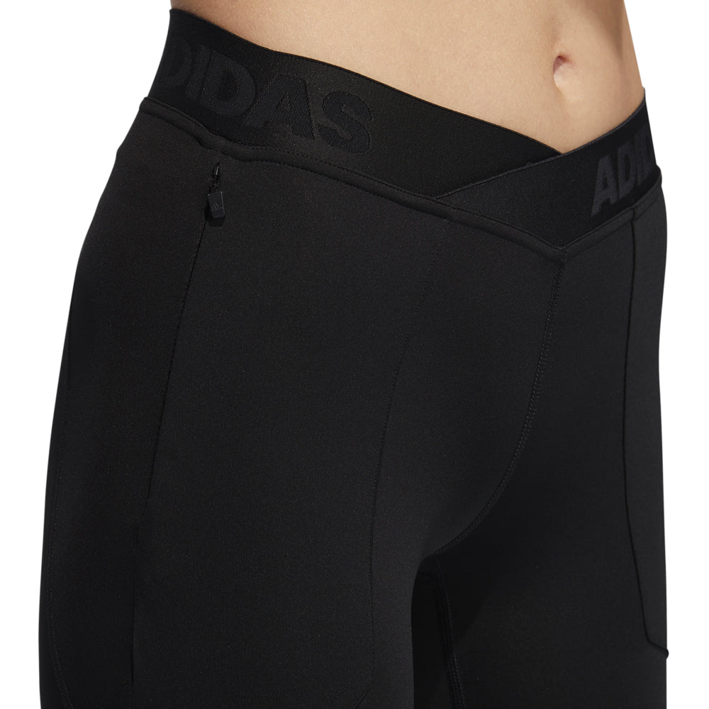 adidas Women's Alphaskin Utility Black、mySite、noshort