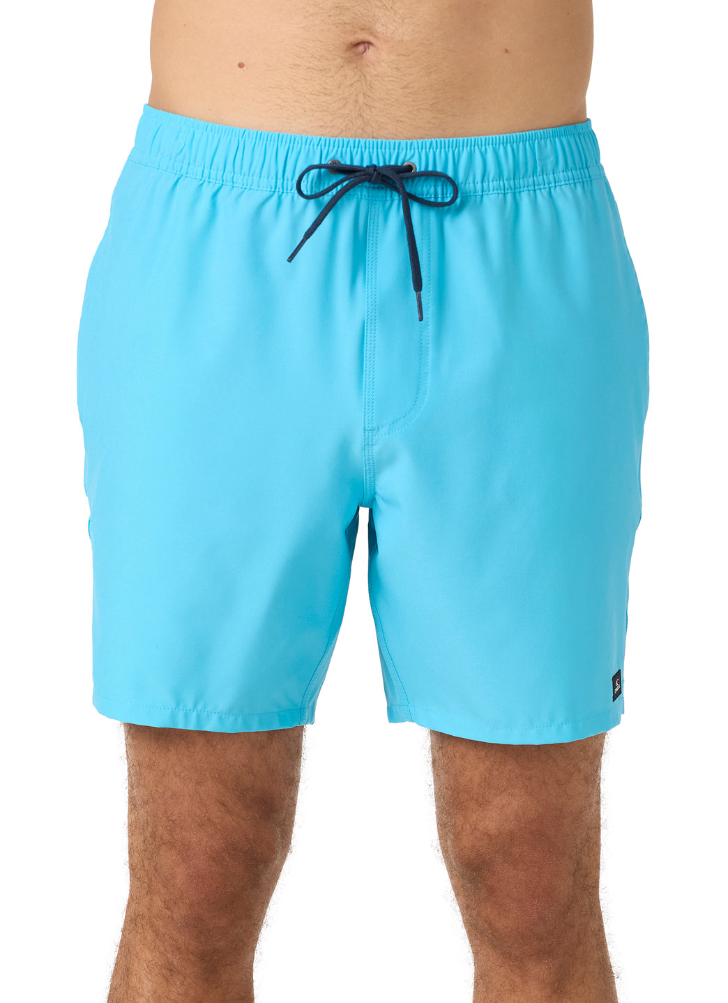 O'Neill Men's 17 Lennox Hermosa Solid Swim Trunks、mySite、noshort