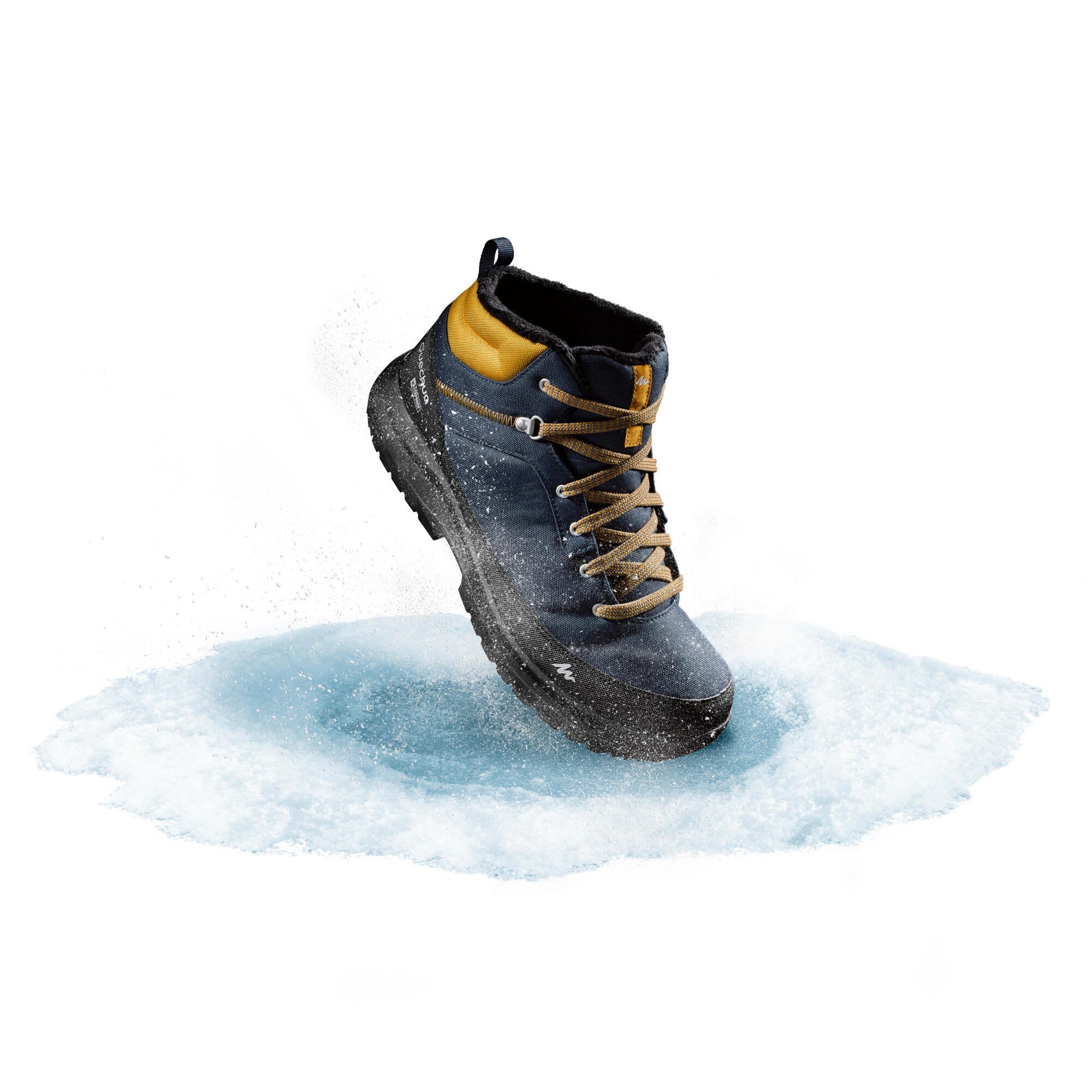 Quechua Men's warm and waterproof hiking boots - SH100 Mid-height、mySite、neckold
