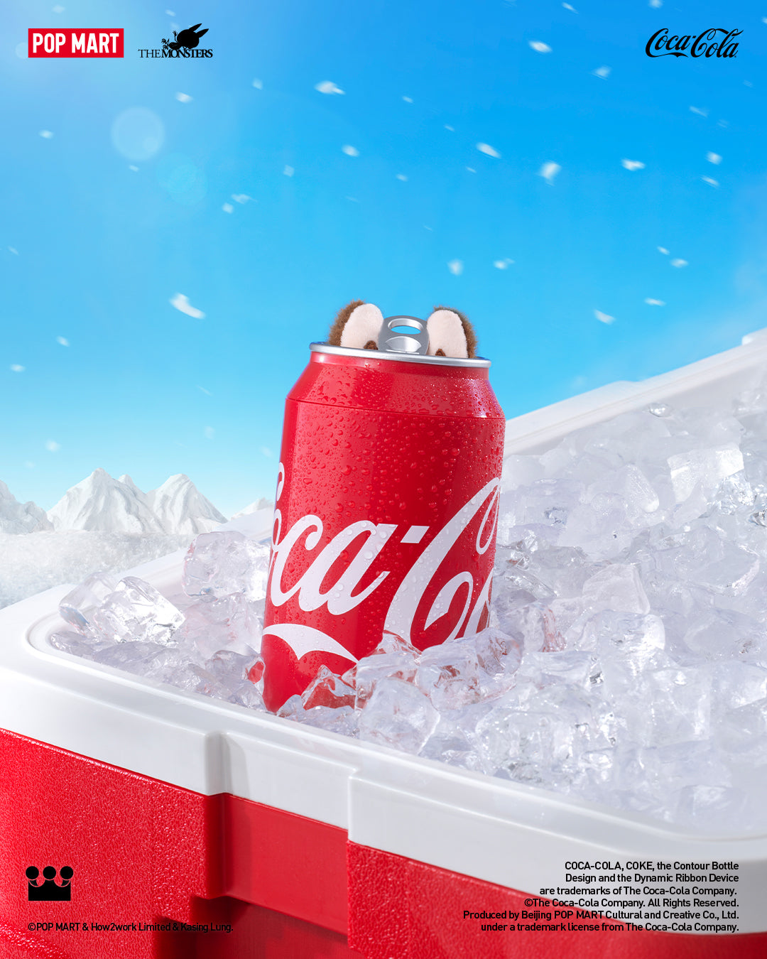  POP MART THE MONSTERS COCA-COLA SERIES-Vinyl Face Blind Box、mySite、greenlandpopulation