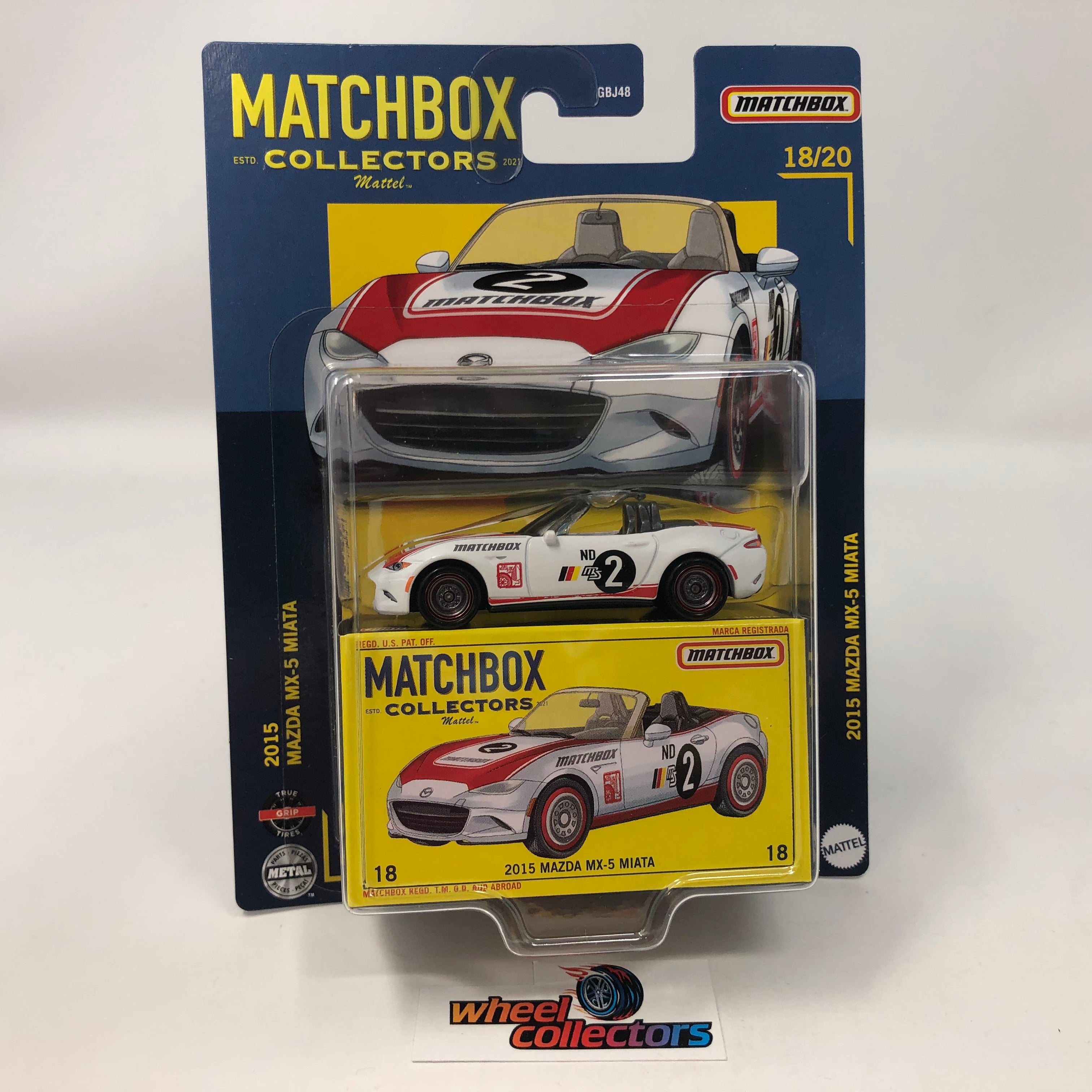 2015 Mazda MX-5 Miata * 2022 Matchbox Collectors Series Case N、mySite、hgirdovlk