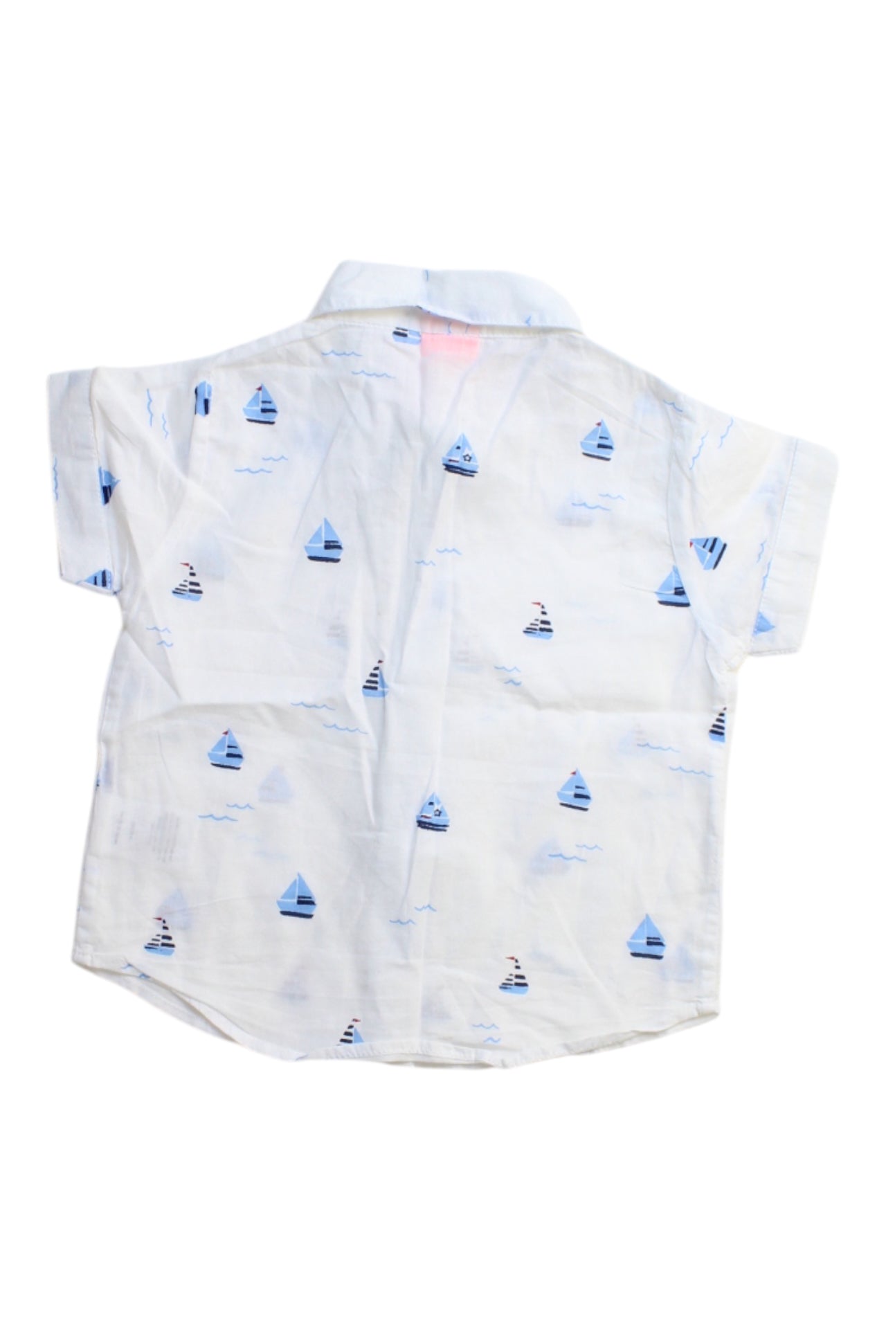 Sunuva Button-Up Sailboat Shirt 3-6M、mySite、g9winljtr