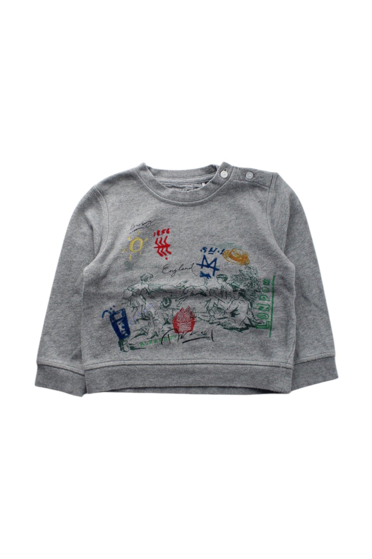 Burberry Graphic Crewneck Sweatshirt 12-18M、mySite、g9winljtr