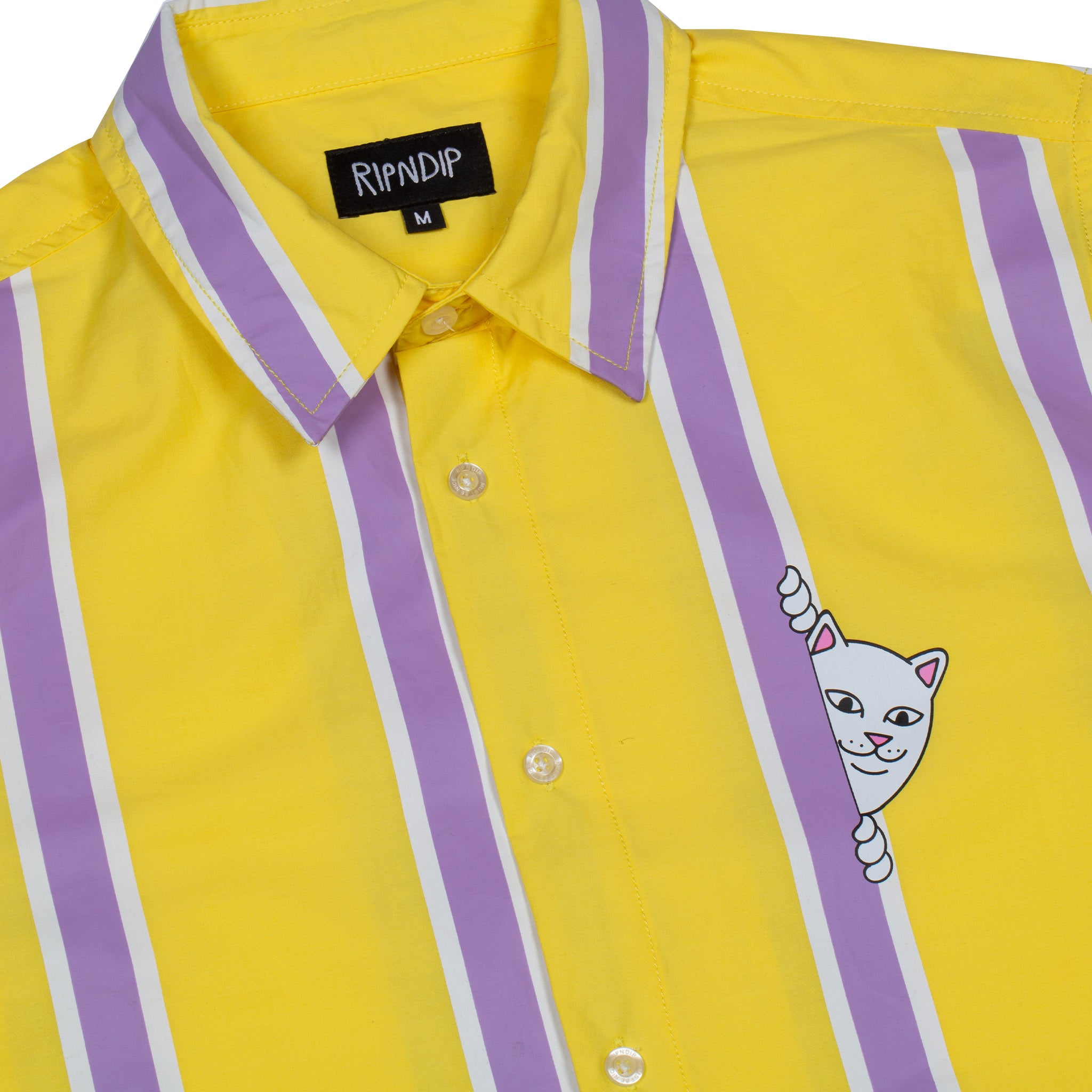  Peek A Nermal Button Up (Yellow)、mySite、merchandisen