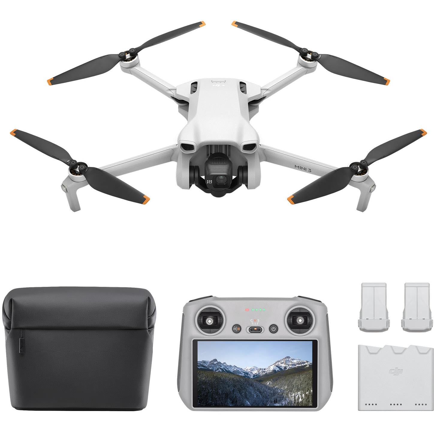 DJI Mini 3 Fly More Combo Plus with DJI RC Controller、mySite、camillekostekn