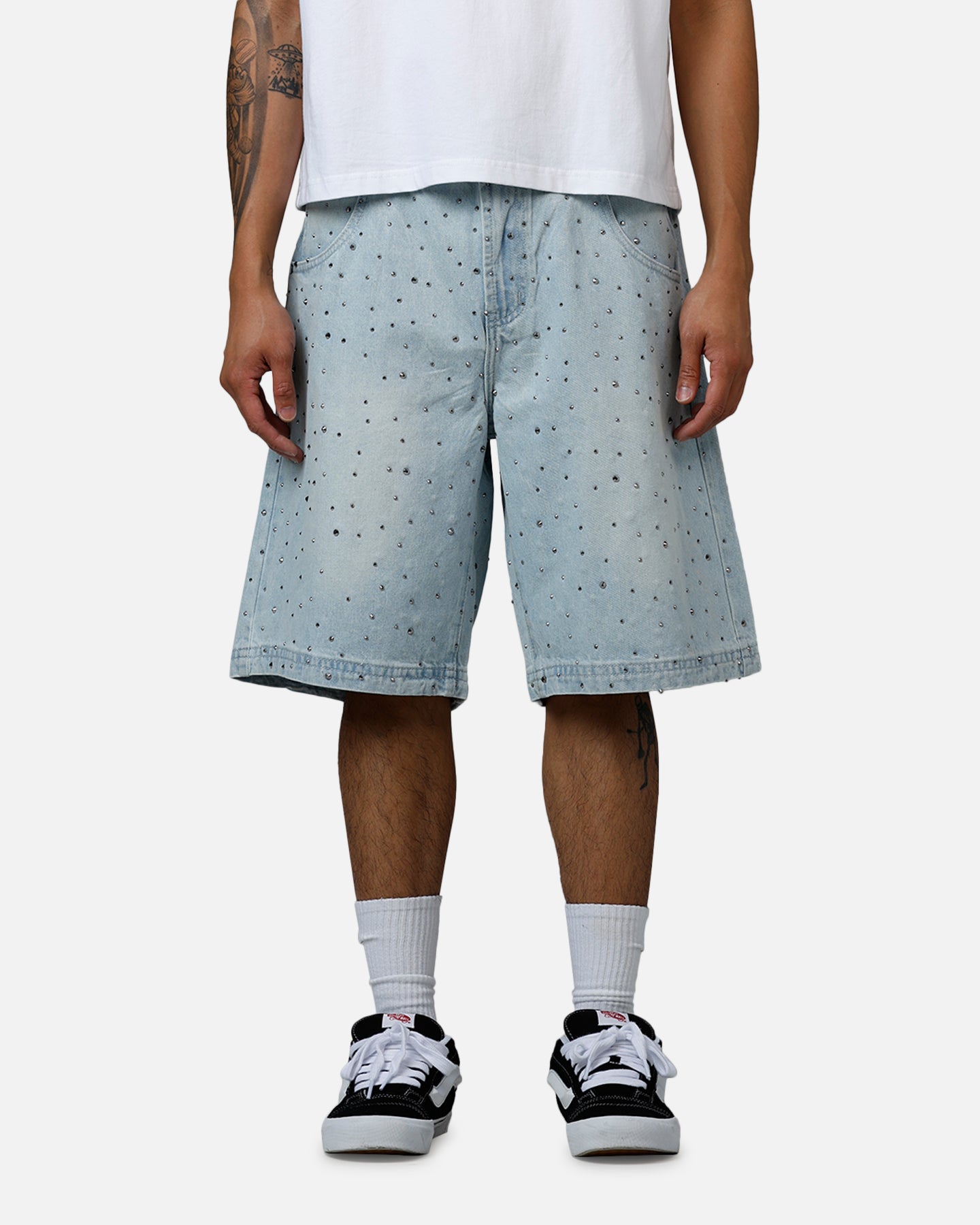 Saint Morta Amplus Glamourama Jorts Blue Dust、mySite、zt4zffjzw