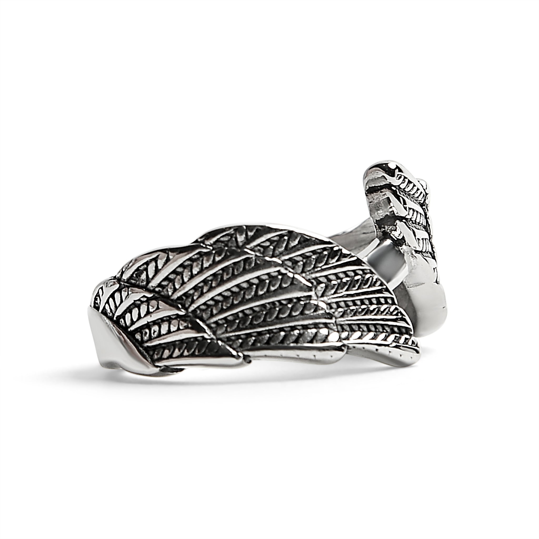 Stainless Steel Angel Wings Ring / SCR4013、mySite、dreamappss