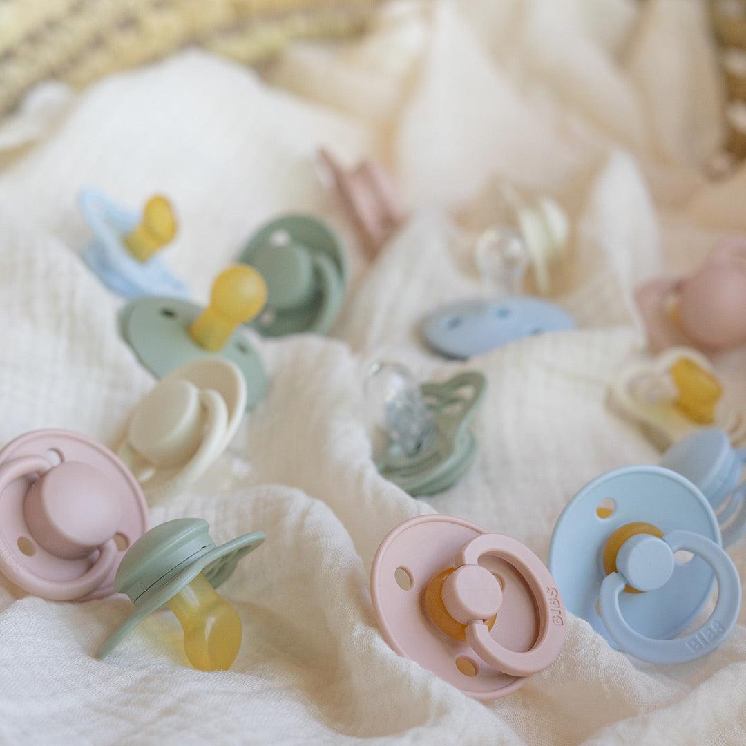  BIBS Try-It Mixed Pacifier Collection - Blush - 4 Pack、mySite、merchandisen
