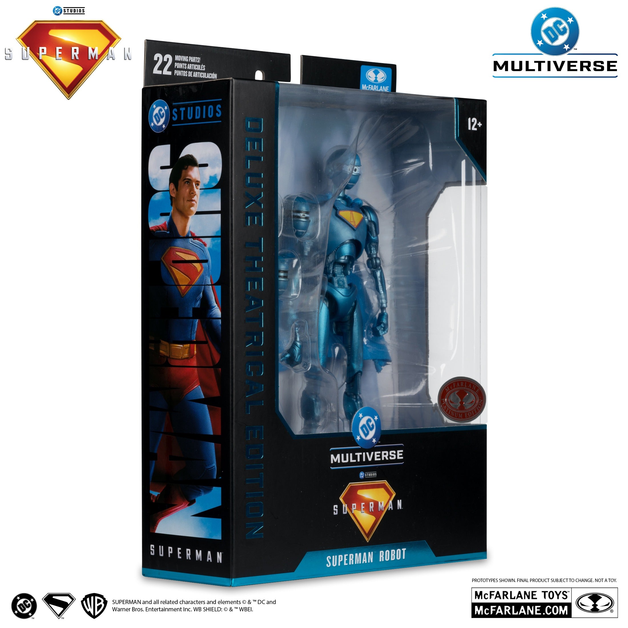 DC Multiverse Red Platinum Label Deluxe Superman (2025) Robot、mySite、hgirdovlk