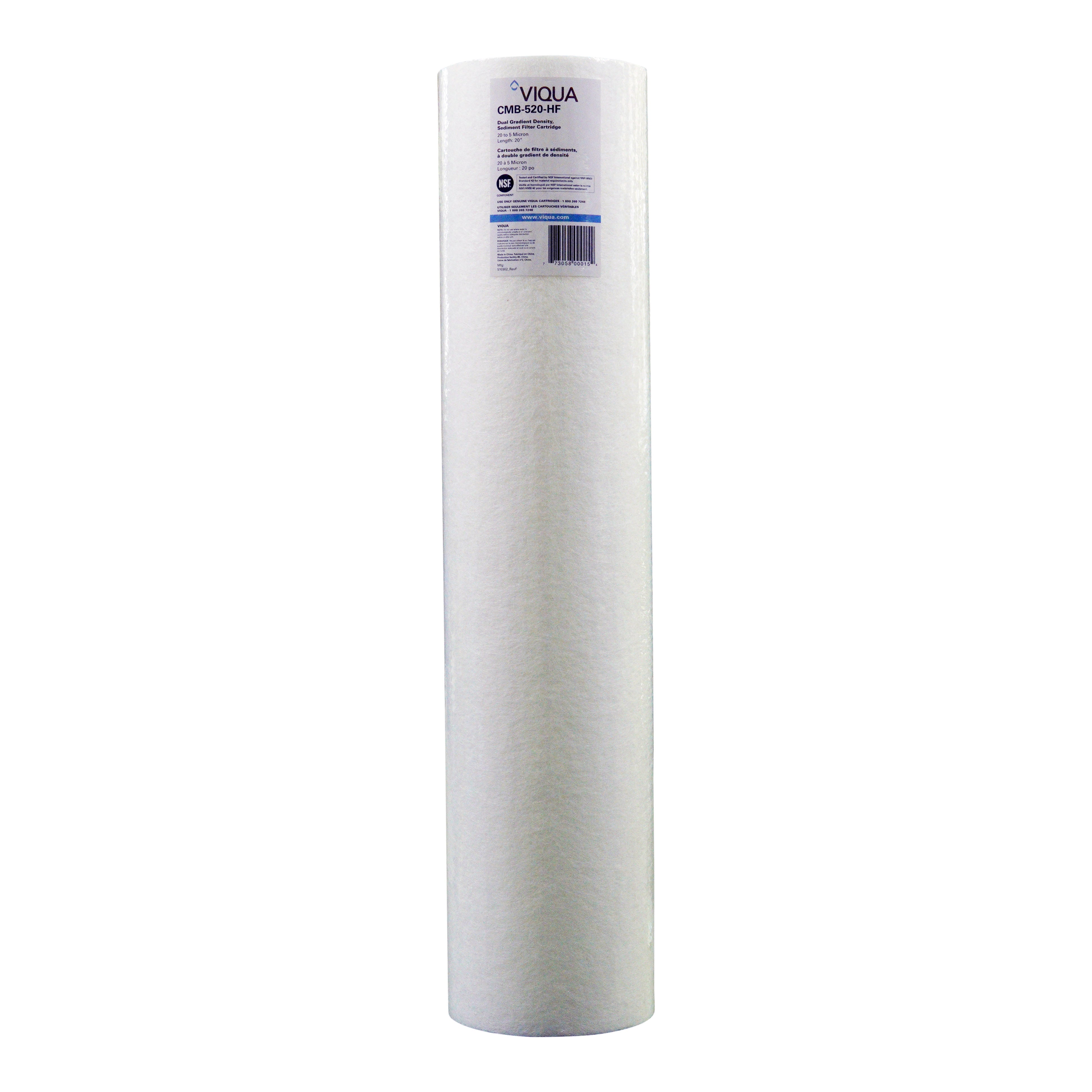 Viqua 20 15 to 5 Micron Sediment Filter SMF CMB-520-HF、mySite、noshort