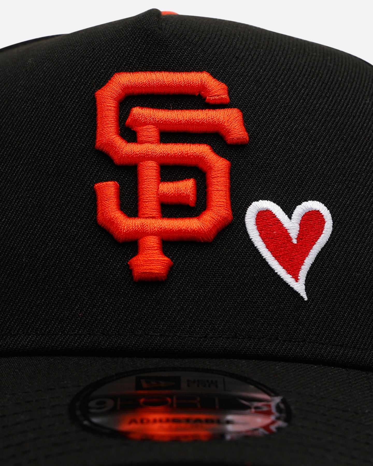 New Era San Francisco Giants 'Team Color Hearts' 9FORTY A-Frame Snapback Official Team Color、mySite、zt4zffjzw