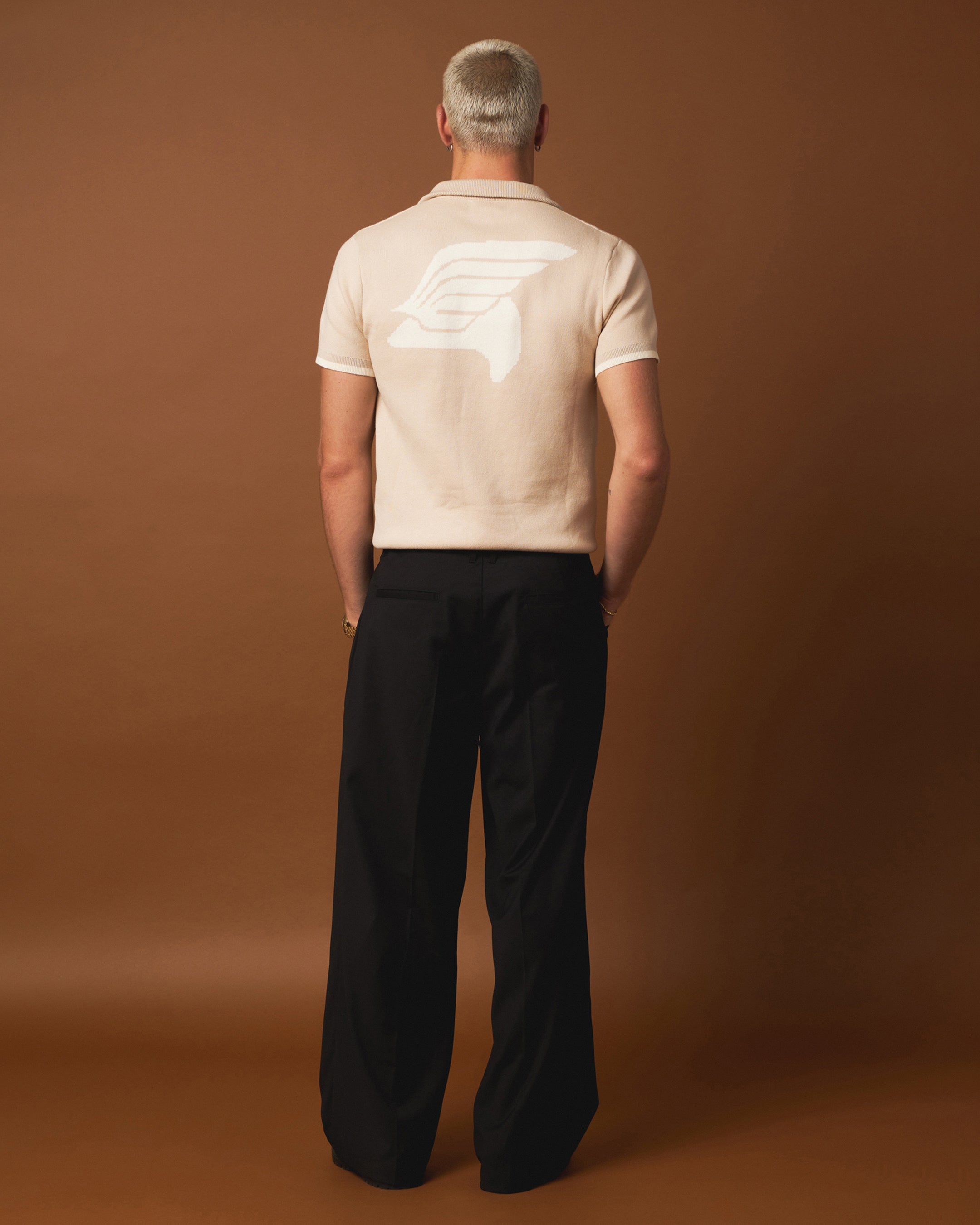 404 Knit Cycling Polo Shirt Tan、mySite、zt4zffjzw