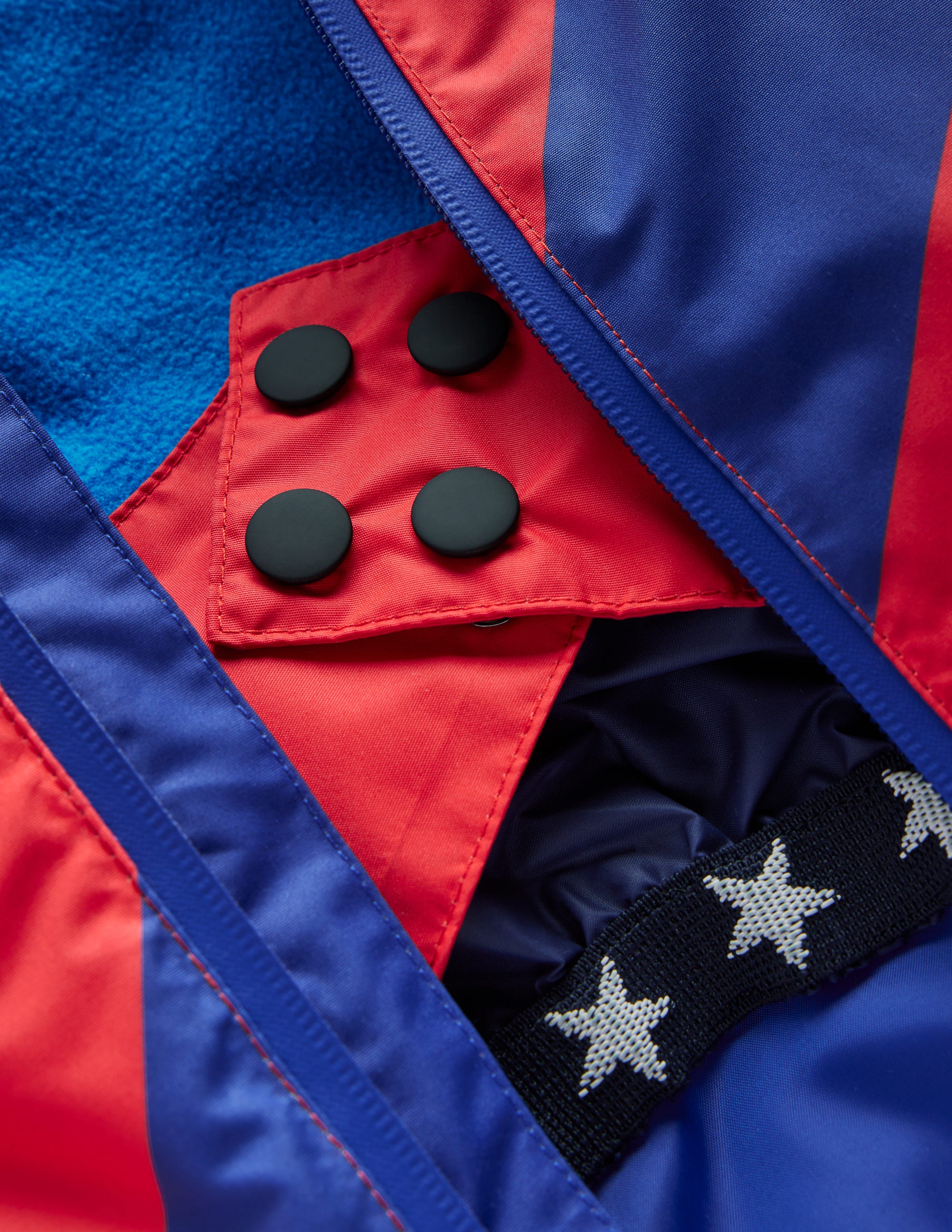  All-Weather Waterproof Coat-Strawberry Tart Red Star、mySite、ashleygrahame