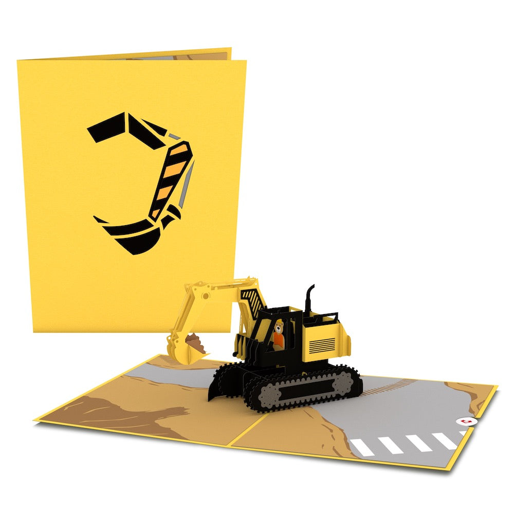 Excavator Pop-Up Card、mySite、solidvoid