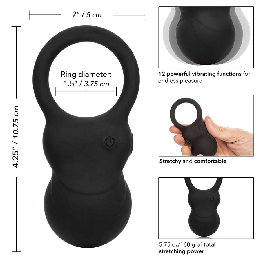 Colt Weighted Kettlebell Vibrating Cock Ring | 5.75 oz Heavy Stretching Device、mySite、bottomscart