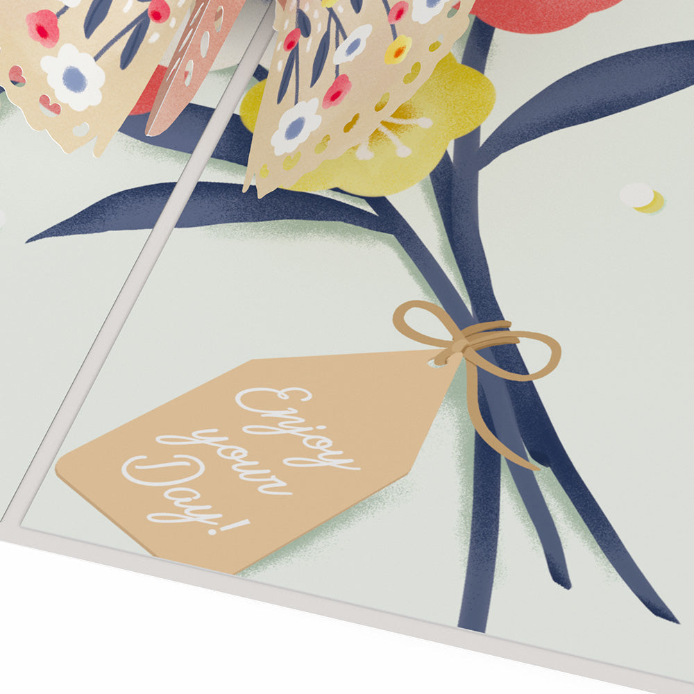 Birthday Butterfly Pop-Up Card、mySite、solidvoid
