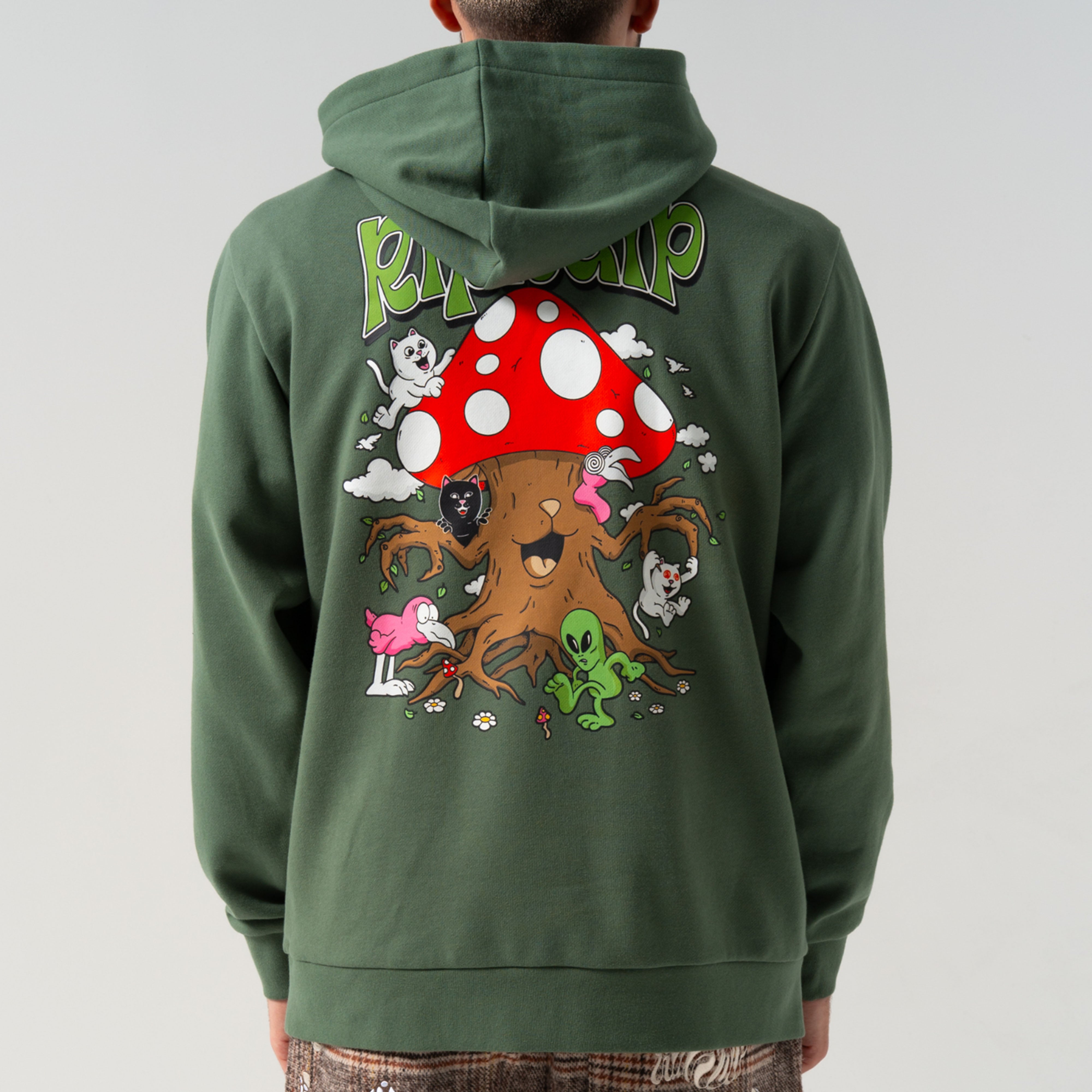  Playground Hoodie (Light Olive)、mySite、merchandisen