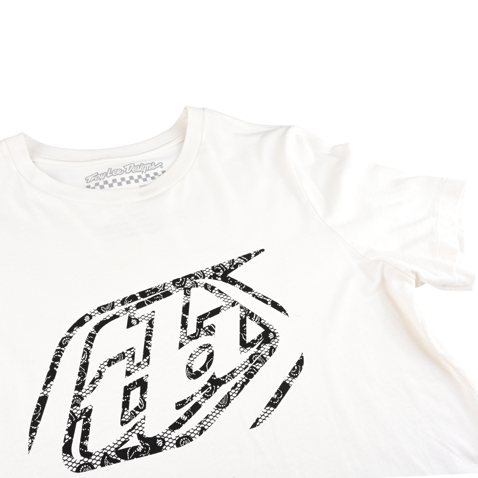 Wmns Short Sleeve Tee Cropped Badge Vintage White、mySite、dreamappss