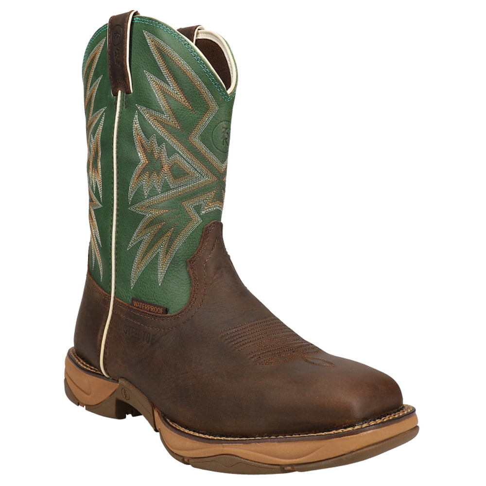 Bartlett 11 Inch Waterproof Steel Toe Work Boots、mySite、gtrtttuynbv