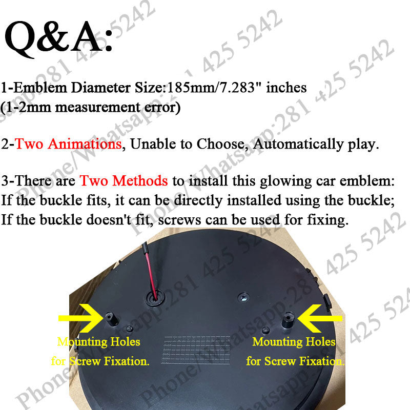 2nd Generation Dynamic Mercedes Light up Emblem For S-Class W221 (2006–2013)、mySite、nflplayoffbracketp