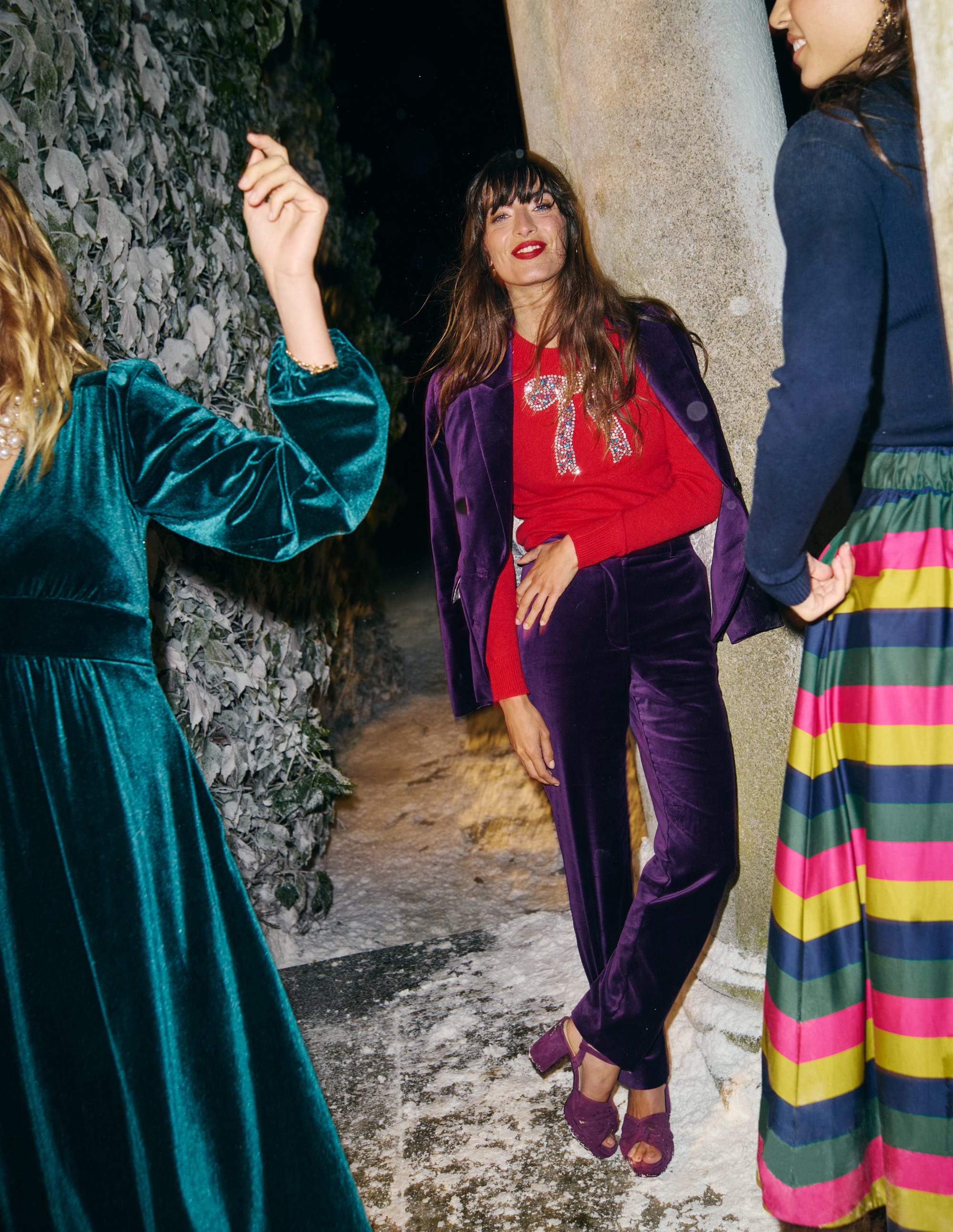  Fenella Embellished Jumper-Rouge Red、mySite、ashleygrahame