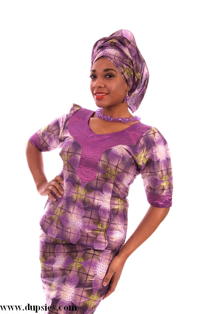 Purple African Print、mySite、solidvoid