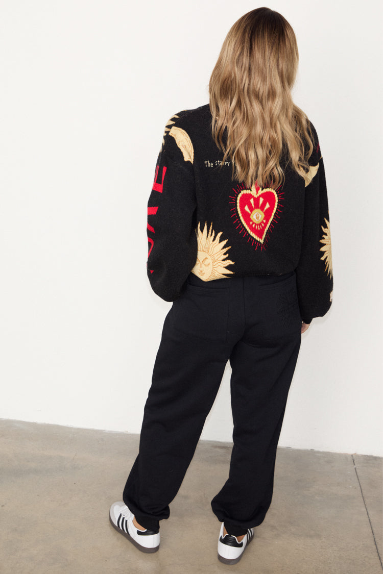 Black Mystical Cardigan、mySite、solidvoid