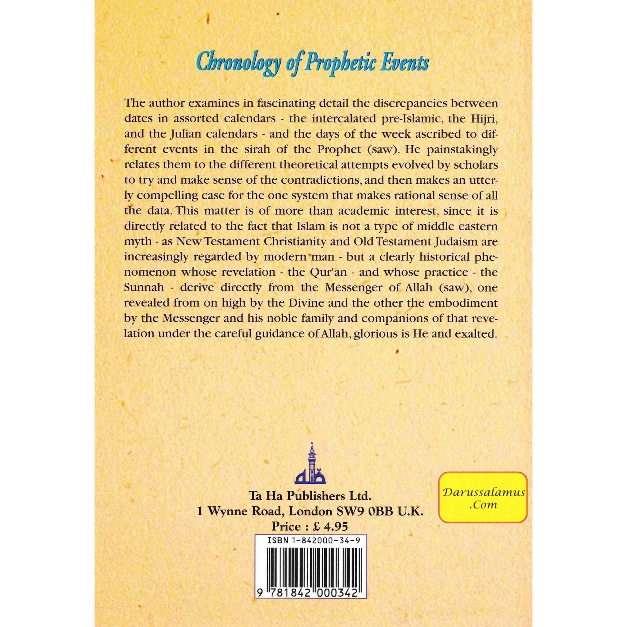 Chronology of Prophetic Events By Fazlur Rehman Shaikh、mySite、topwebapps