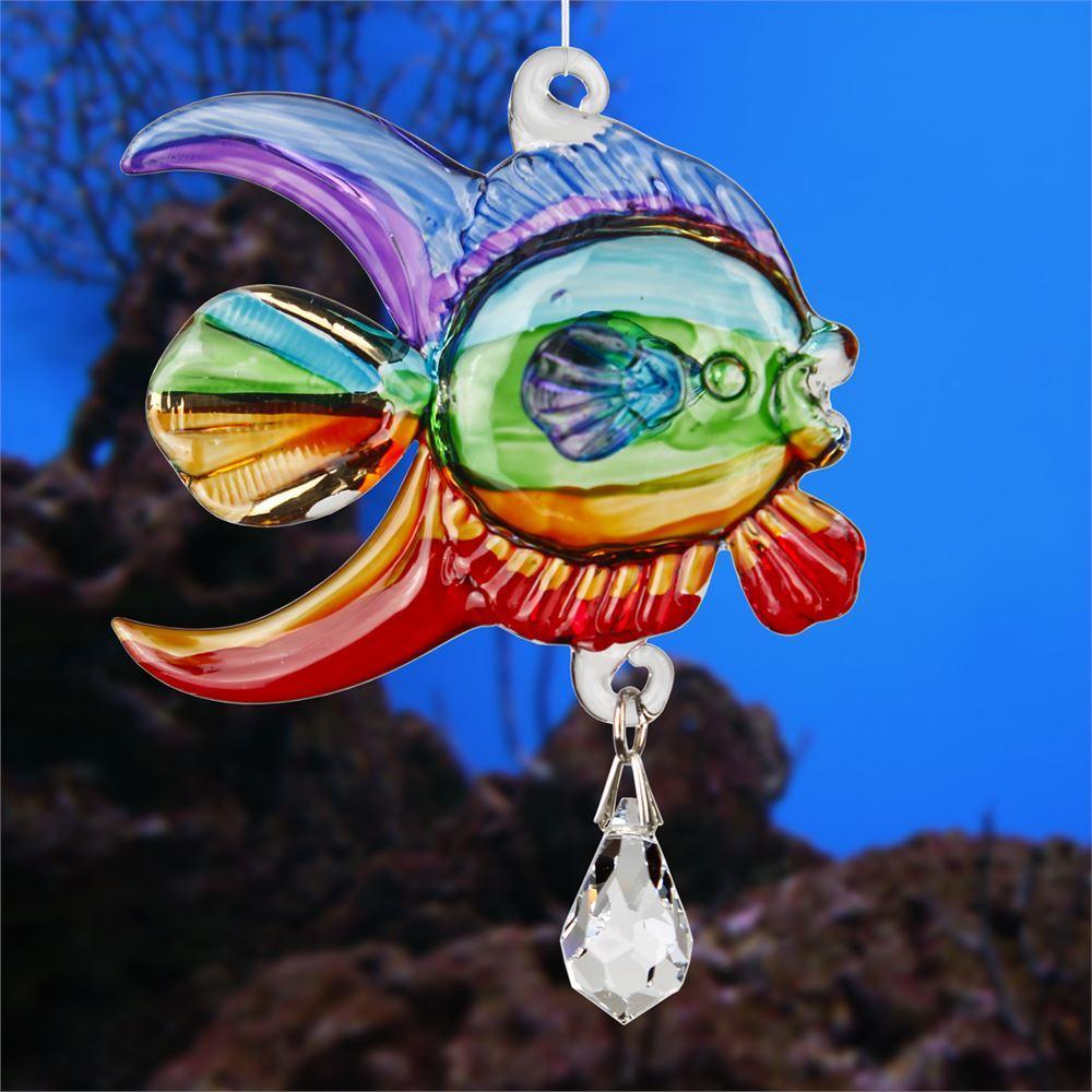Dolphin, Seahorse or Coral Fish Sun catchers-Rainbow Makers! Hand Made with Swarovski Crystal、mySite、g9winljtr