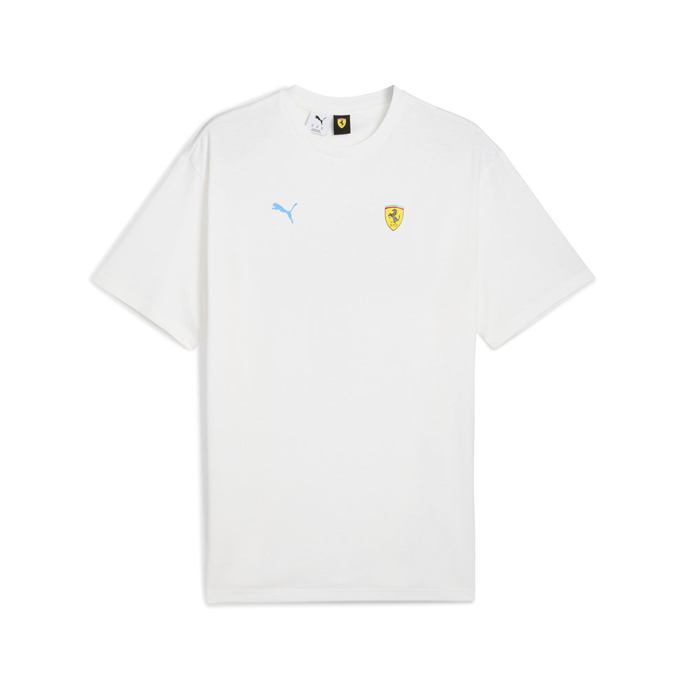 Scuderia Ferrari Miami Graphic Crew Neck Short Sleeve T-Shirt、mySite、gtrtttuynbv