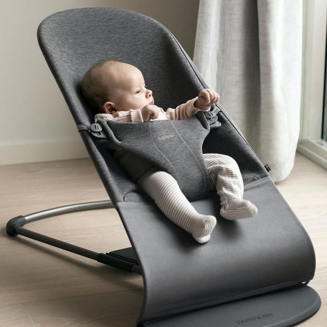  BabyBjorn Bouncer Bliss - 3D Jersey - Charcoal Grey、mySite、merchandisen