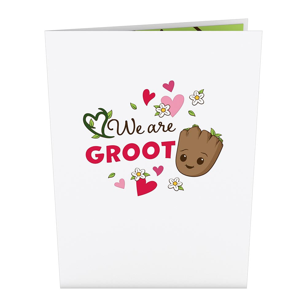 Marvel Studios' I Am Groot Valentine Pop-Up Card、mySite、solidvoid