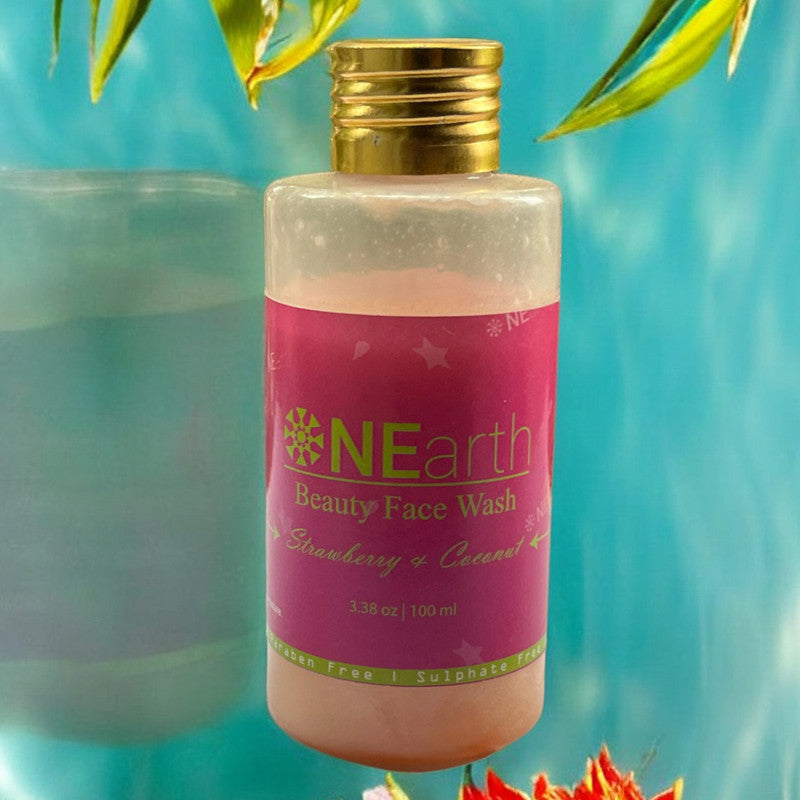 Face Wash | Strawberry & Coconut | 100 ml、mySite、camillekostekn