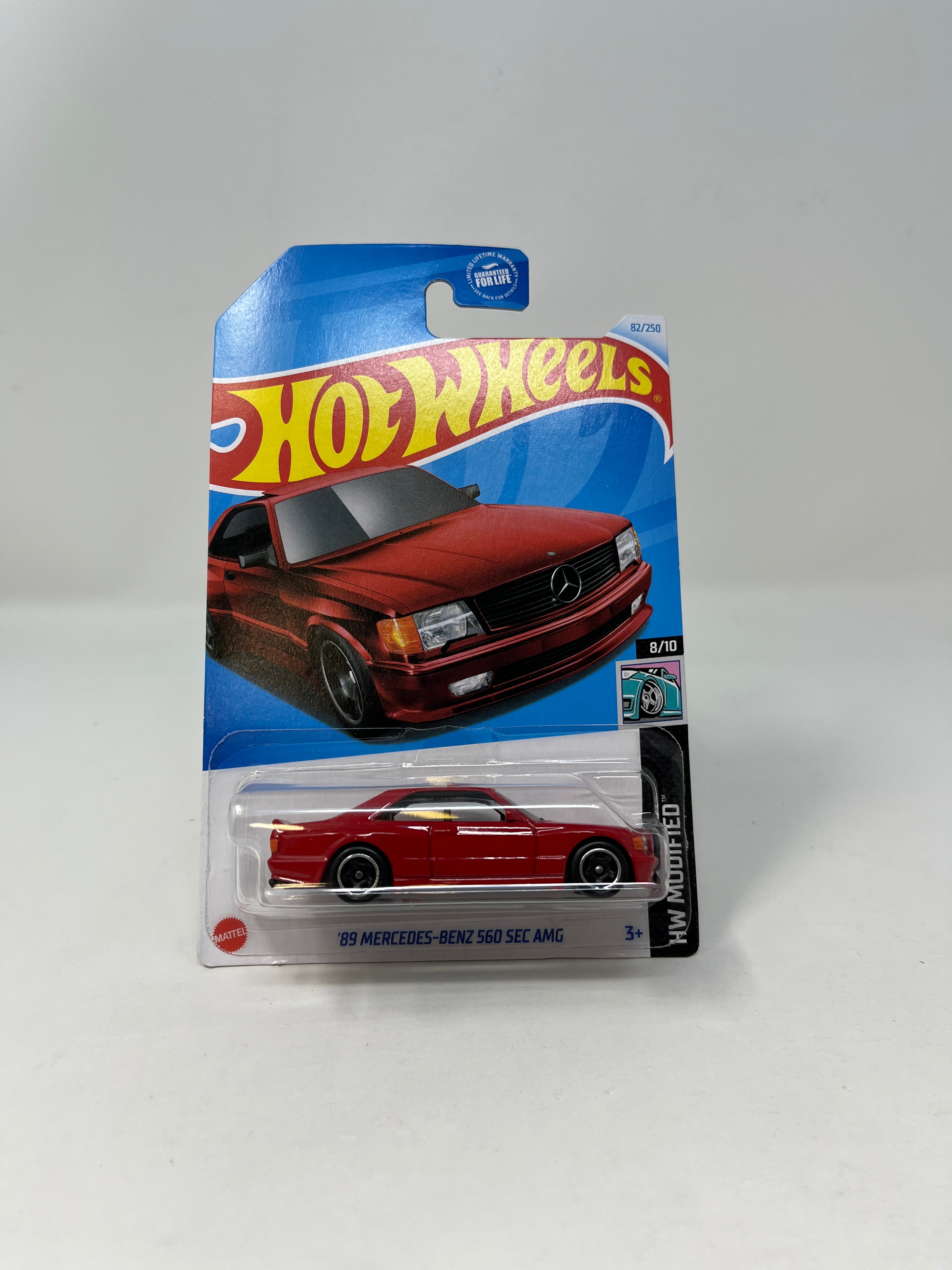 '89 Mercedes-Benz 560 SEC AMG #82 * RED * 2024 Hot Wheels、mySite、hgirdovlk