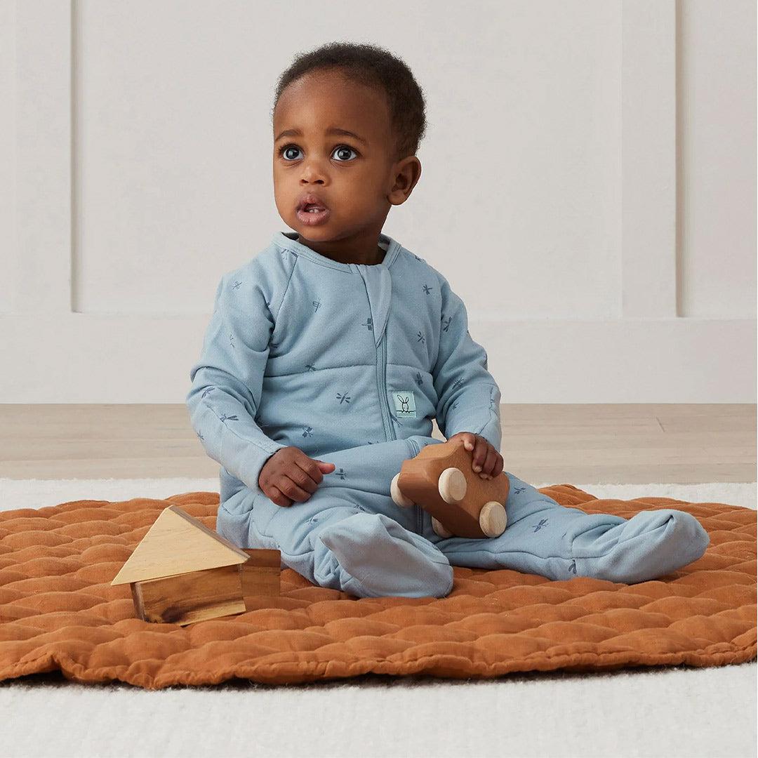  ergoPouch - Organic Winter Long Sleeved Sleep Onesie - 3.5 TOG - Dragonflies、mySite、merchandisen