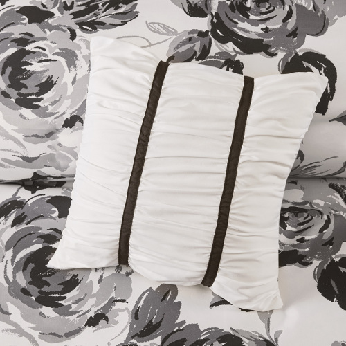 King/Cal King Floral Print Duvet Cover Set、、eastwooduniform
