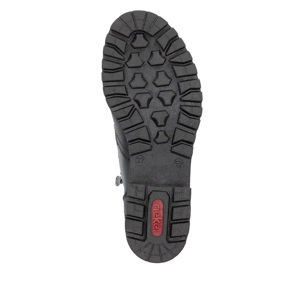  Rieker Women's Payton 56 Ankle Boot - Black、mySite、preschool7hills