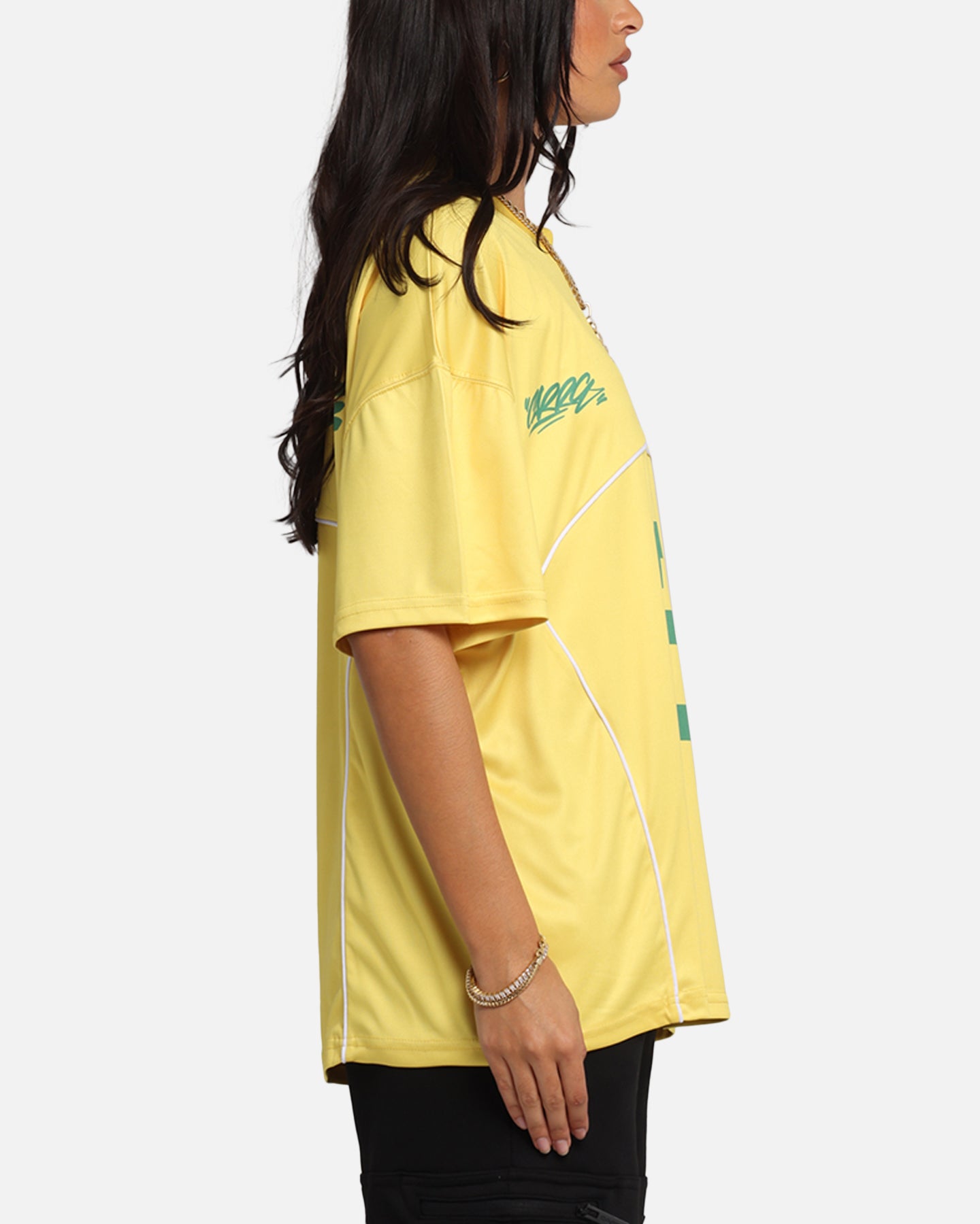Carre Trainer T-Shirt Yellow/Green、mySite、zt4zffjzw