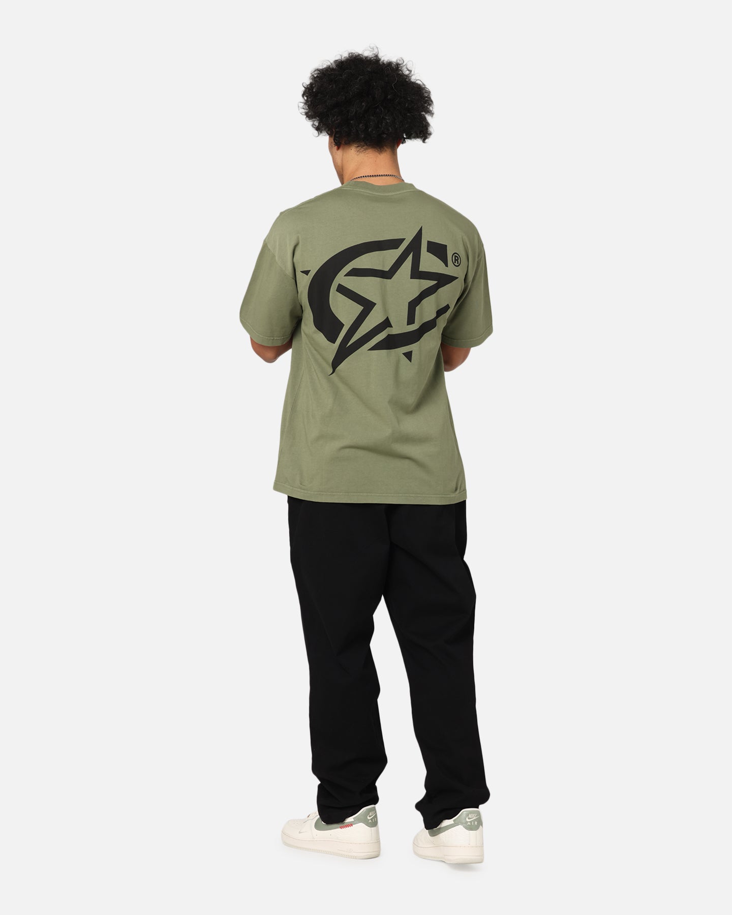 Carre C-Star Drop T-Shirt Khaki、mySite、zt4zffjzw
